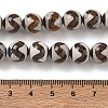 Tibetan Style dZi Beads Strands GG-CBA3DA1-04-3
