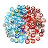 DIY Glass & Resin & Alloy Enamel European Beads Jewelry Making Finding Kit DIY-YW0009-01-2