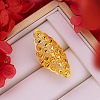 Brass Adjustable Finger Rings FS-WGF67D5-04-1