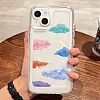 Colorful Clouds TPU Plastic Mobile Phone Cover PW-WGA90A0-20-2