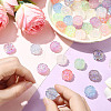50Pcs Opaque Acrylic Beads OACR-CJ0002-24-4