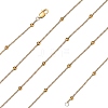 304 Stainless Steel Satellite Chain Necklaces for Women NJEW-SW00052-1
