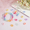 SUPERFINDINGS 360Pcs 12 Style  Acrylic Linking Rings FIND-FH0003-75-2
