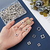 125Pcs 5 Styles Tibetan Style Alloy Bead Frame FIND-PH0026-71-3