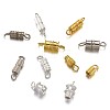 Kissitty Brass Screw Clasps KK-KS0001-10-16