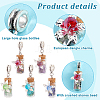 20Pcs Mixed Gemstone European Dangle Charms FIND-PH0020-43-4