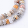 Natural Crazy Lace Agate Bead Strands G-R403-4x6-04-1