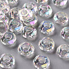 Transparent Acrylic European Beads X-TACR-S156-013-1
