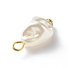 ABS Plastic Imitation Pearl Pendants PALLOY-JF00835-4