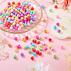 368Pcs Opaque Acrylic Beads SACR-TA0001-61-5