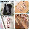 15Pcs 3 Styles Transparent Acrylic Blank Pendants FIND-SP0002-72-5