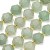 Natural Green Aventurine Beads Strands GG-CBA4A3B-B18-2