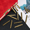 30Pcs Iron Cord Ends IFIN-FH0001-89-4