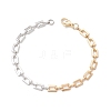 Brass Chain Bracelets BJEW-JB13028-2