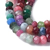 Dyed Natural Malaysia Jade Rondelle Beads Strands G-E316-2x4mm-55-3