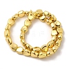 Electroplate Glass Beads Strands EGLA-F166-06-3
