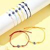 8Pcs Nylon Thread Bracelets BJEW-FS00019-7