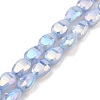 Imitation Jade Glass Beads Strands GLAA-P058-06A-01-1