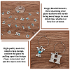Brass Wine Glass Charms AJEW-GA00015-4