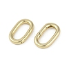 Brass Spring Gate Rings KK-Z078-05G-2