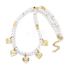 6mm Round ABS Imitation Pearl Beaded Necklaces NJEW-P317-12F-G-2