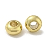 Rack Plating Large Hole Brass  Beads FIND-Z024-04B-G-2