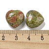 Natural Unakite Beads G-P531-A38-01-3