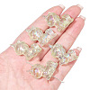 Transparent Unicorn Beads PW-WG74A25-01-1