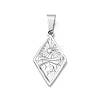 304 Stainless Steel Pendants SA-CBA34D4-07P-1