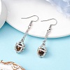 Glass Seed Beads Dangle Earrings EJEW-MZ00350-03-1