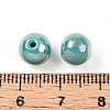 Electroplate Pearlized Glass Pearl Beads EGLA-T021-14B-04-3