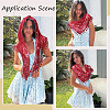 Cloth Polyester Headbands for Woman OHAR-WH20012-01B-03-4