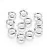 Tarnish Resistant 304 Stainless Steel Saw Cut Open Jump Rings STAS-P212-25P-16-1