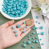 318Pcs Synthetic Turquoise Beads Strands G-PH0002-70-3