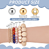 Brass Round Spacer Beads KK-PH0013-75A-2