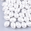 Eco-Friendly ABS Plastic Imitation Pearl Beads OACR-T012-09A-1