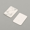 Rectangle Earring Display Cards EDIS-WH0031-16-2