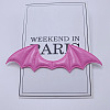 Imitation Leather Devil Wings Ornament Accessories WI-PW0001-027B-1