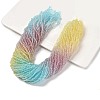Transparent Painted Glass Beads Strands X1-DGLA-A034-T2mm-A15-1