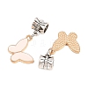 Alloy Enamel European Dangle Charms PALLOY-YW002-03-2