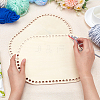   DIY Knitting Crochet Wooden Bag Bottom Shaper DIY-PH0010-24-3