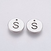 Non-Tarnish 304 Stainless Steel Charms STAS-P212-15P-19-1