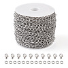 DIY Chain Bracelet Necklace Making Kit DIY-YS0001-45-1