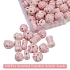 100Pcs 5 Styles Acylic Imitation Turquoise Beads OACR-YW0002-54-2