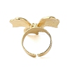 Bowknot Alloy Open Cuff Rings LS-RJEW-U006-05G-4