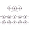 304 Stainless Steel Ball Chains CHS-F009-01E-P-1