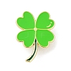 Golden Alloy Brooches JEWB-C032-03B-G-1