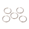 201 Stainless Steel Huggie Hoop Earrings EJEW-L250-01G-P-1