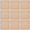 Square PU Leather Jewelry Flip Pouches with Random Color Lining PAAG-CL0001-02B-1
