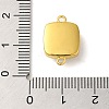 Synthetic Opal Connector Charms KK-S370-04G-03-3